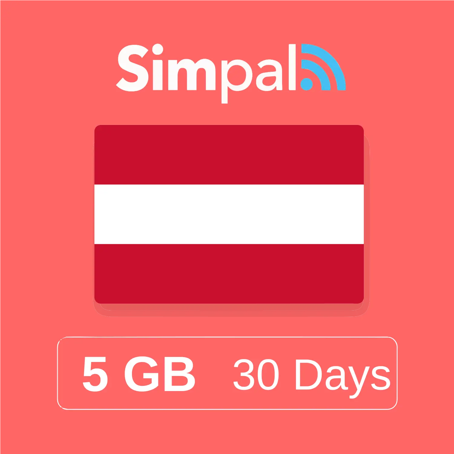 Austria eSIM - 5GB Data (30 Days)