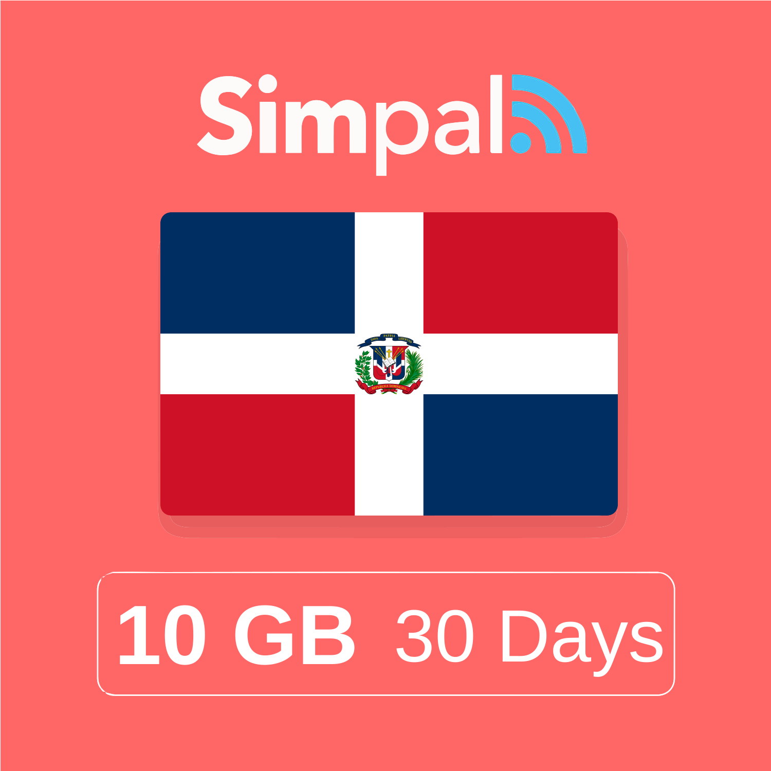 Dominican Republic eSIM - 10GB Data (30 Days)