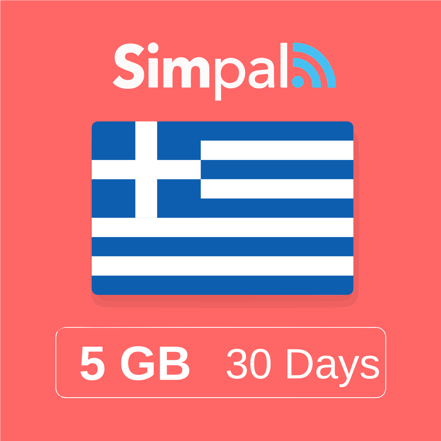 Greece eSIM - 5GB Data (30 Days)