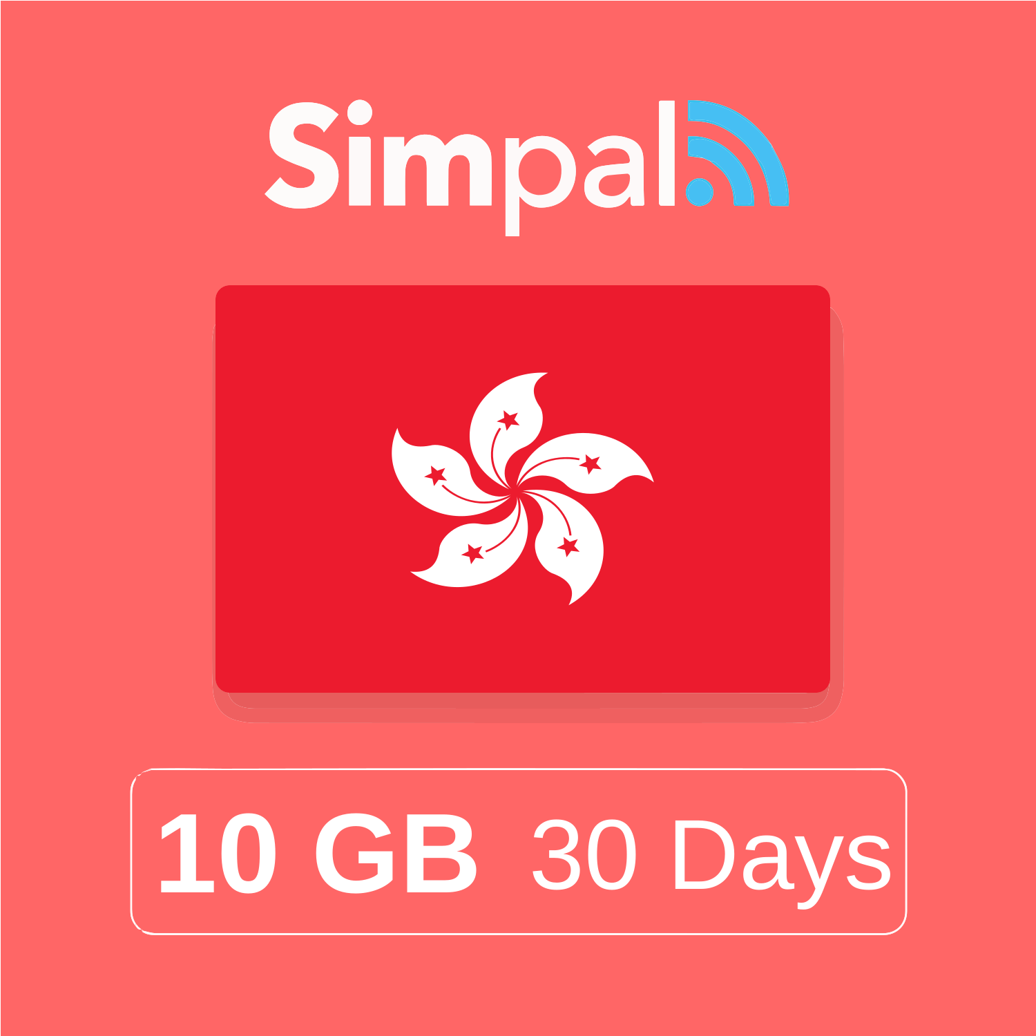 Hong Kong (China) eSIM - 10GB Data (30 Days)