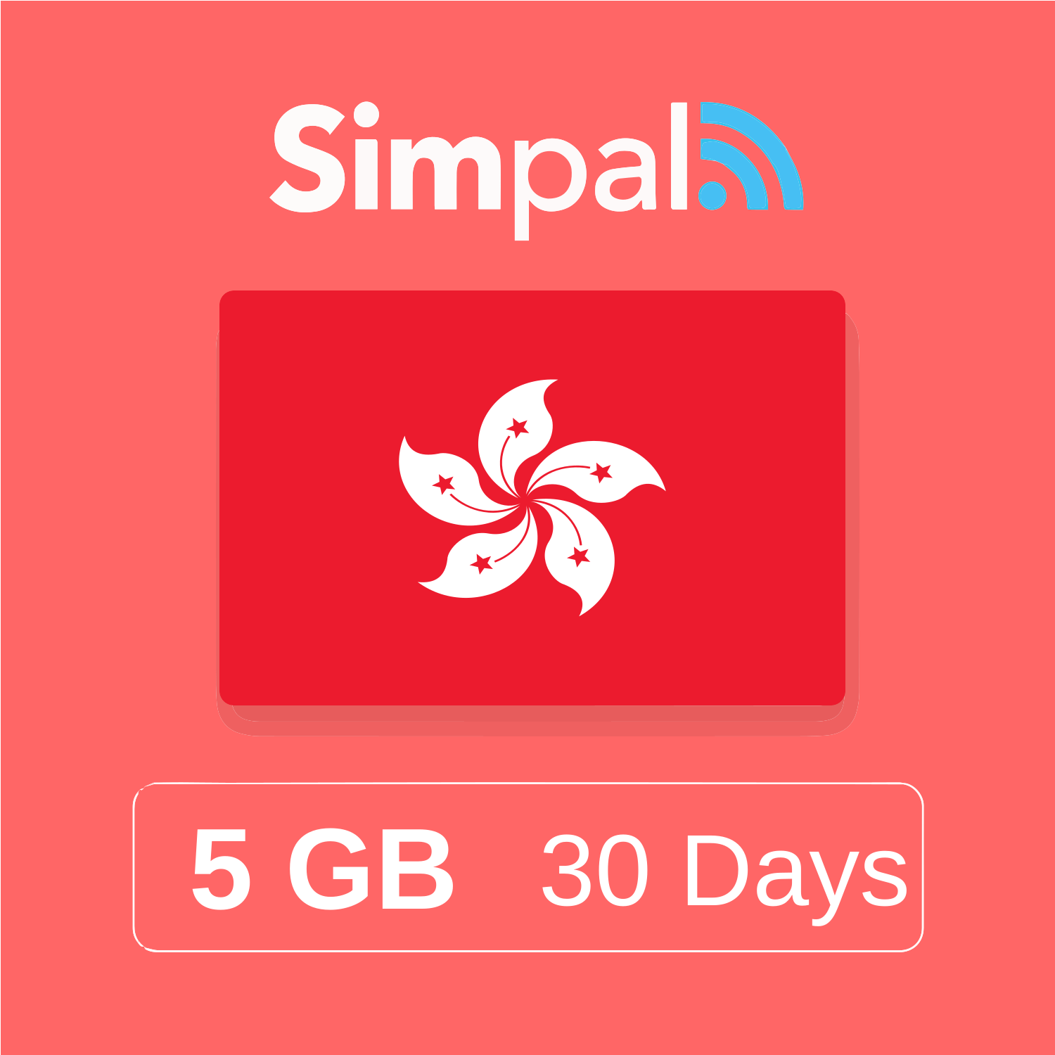 Hong Kong (China) eSIM - 5GB Data (30 Days)