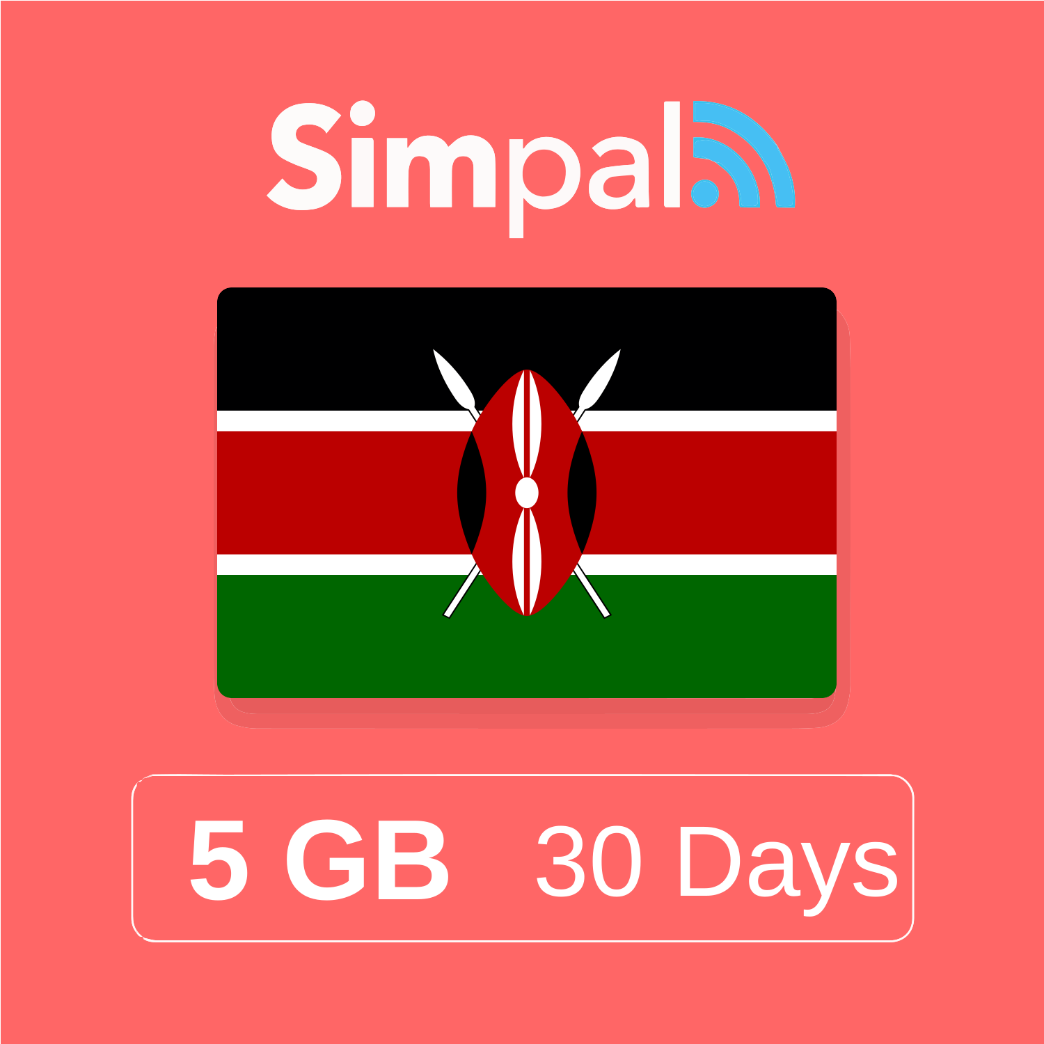 Kenya eSIM - 5GB Data (30 Days)