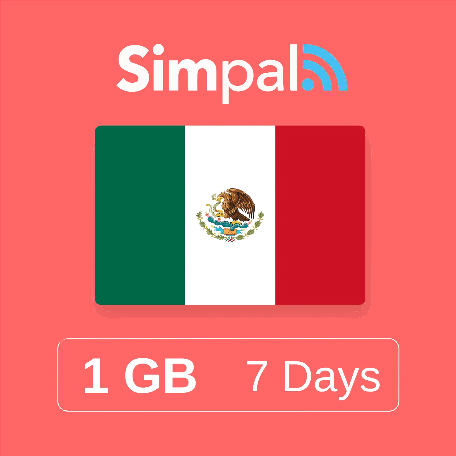 Mexico eSIM - 1GB Data (7 Days)
