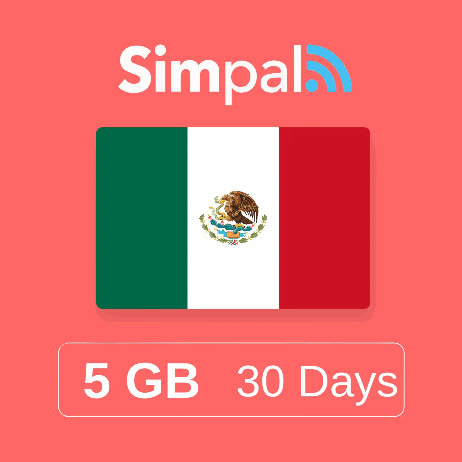 Mexico eSIM - 5GB Data (30 Days)