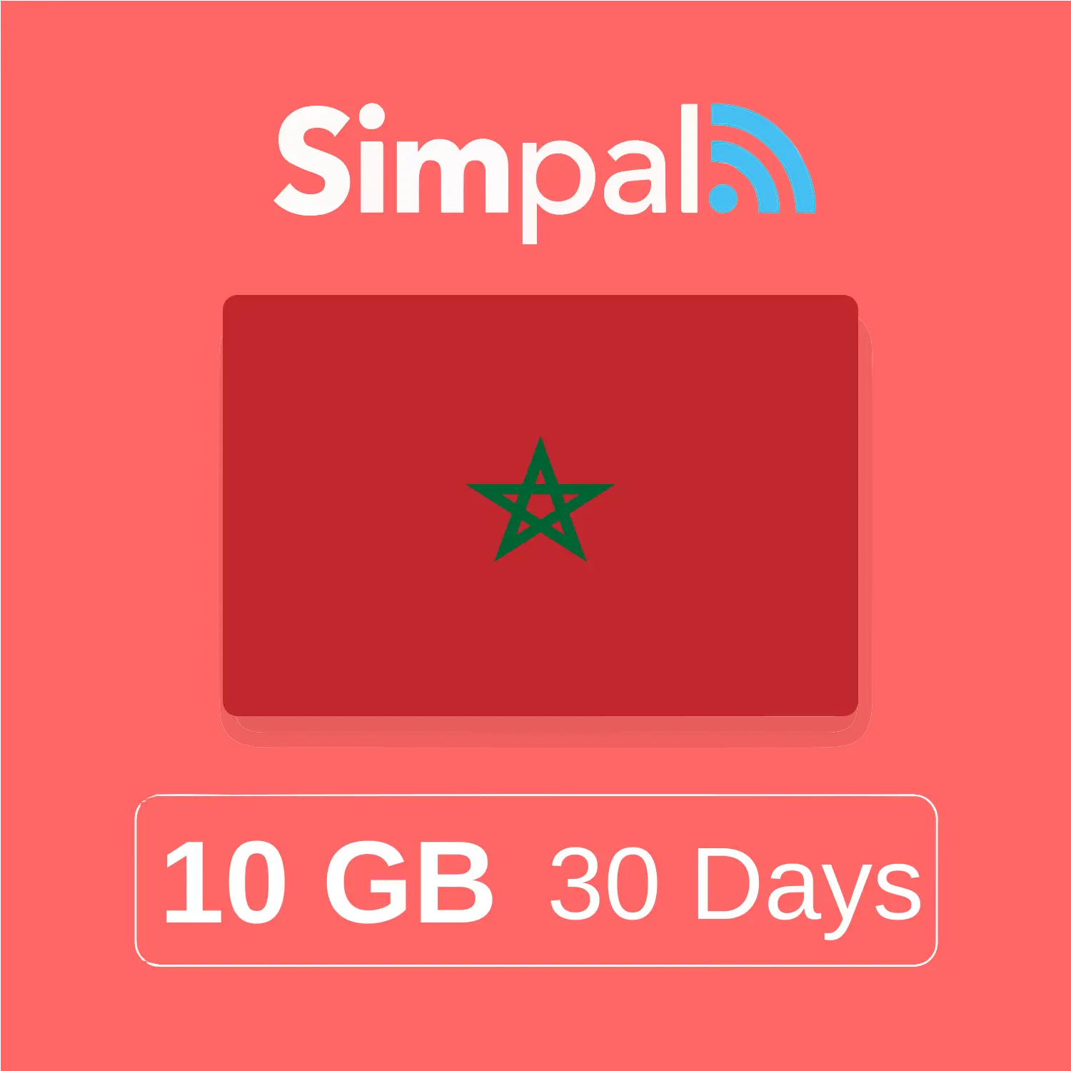 Morocco eSIM - 10GB Data (30 Days)