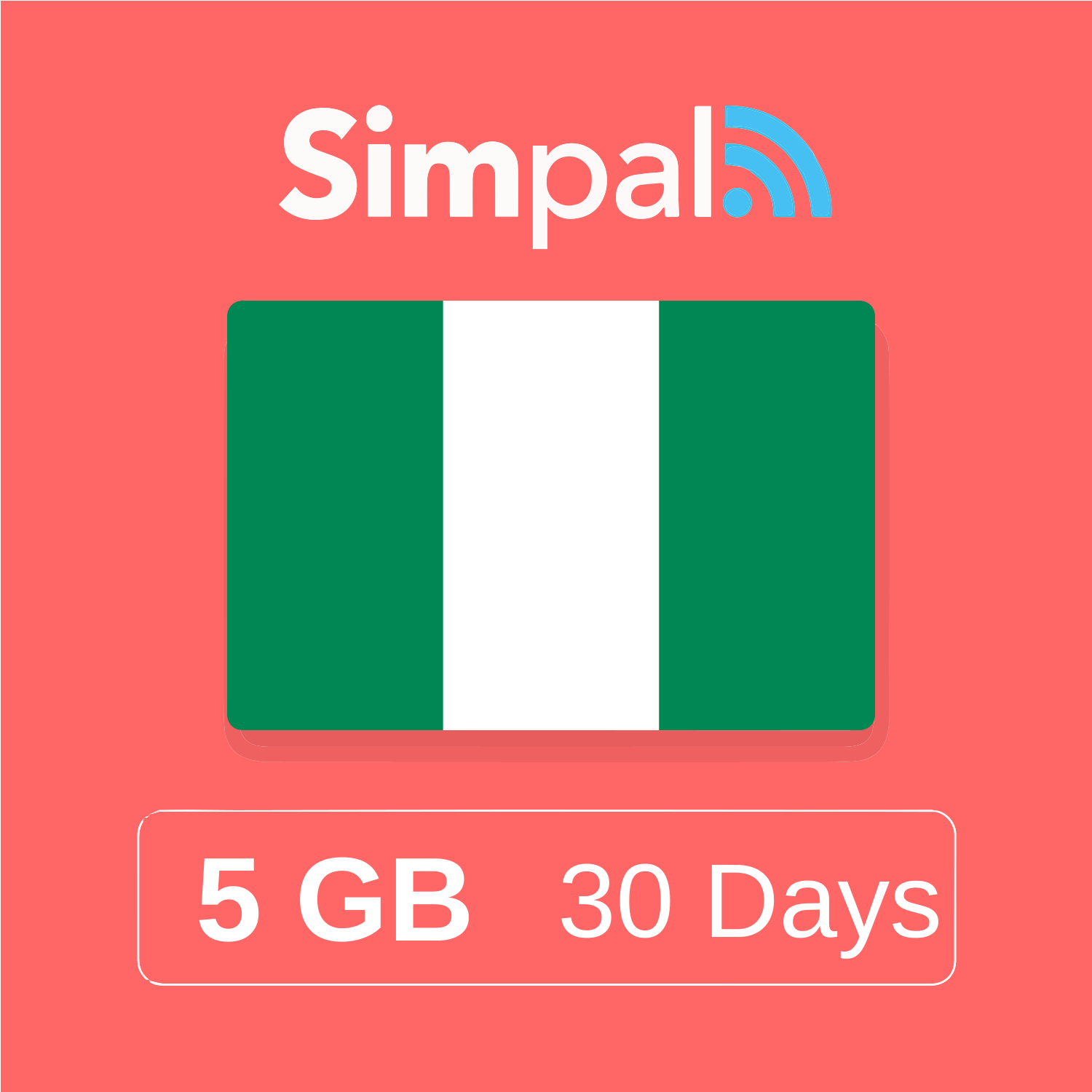 Nigeria eSIM - 5GB Data (30 Days)