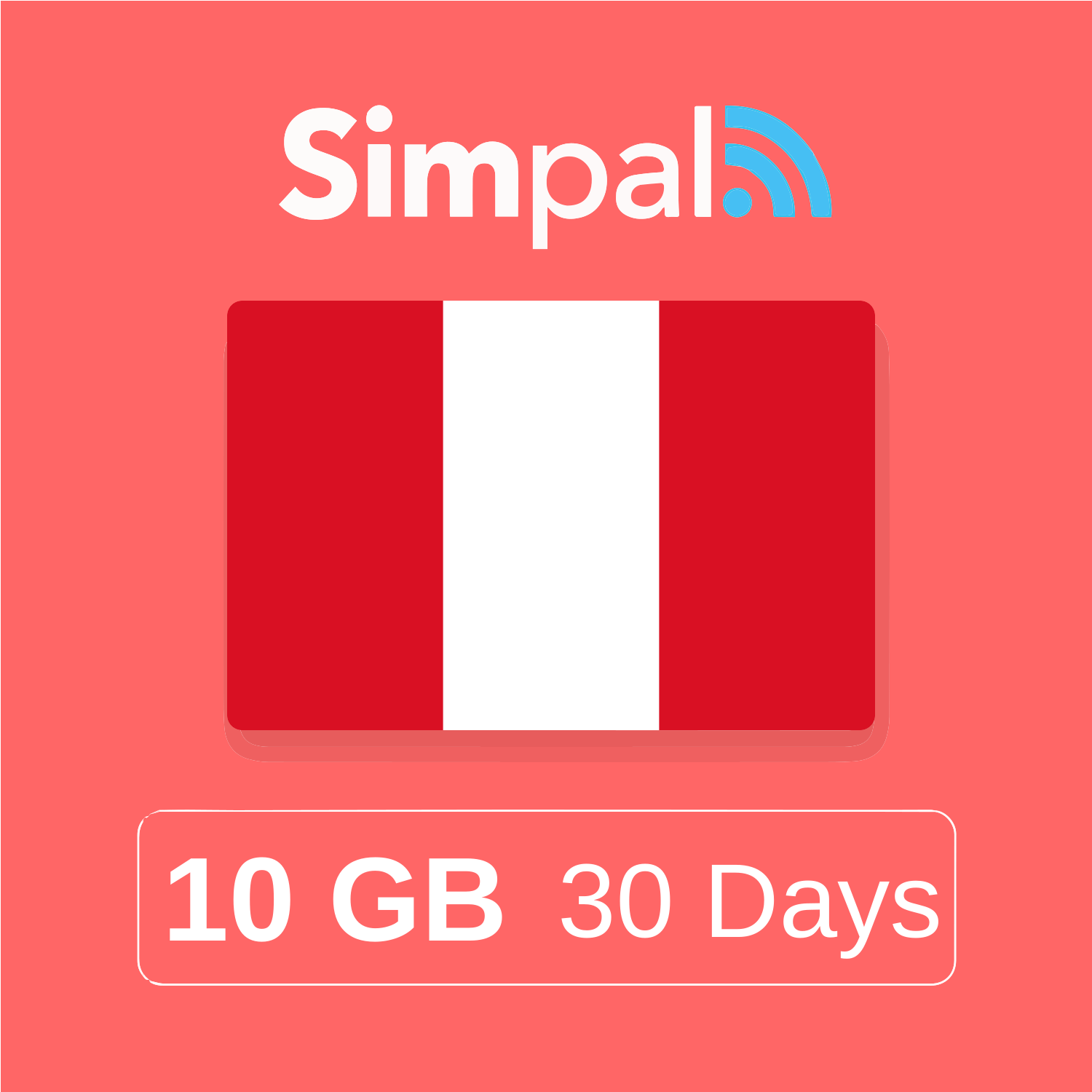 Peru eSIM - 10GB Data (30 Days)