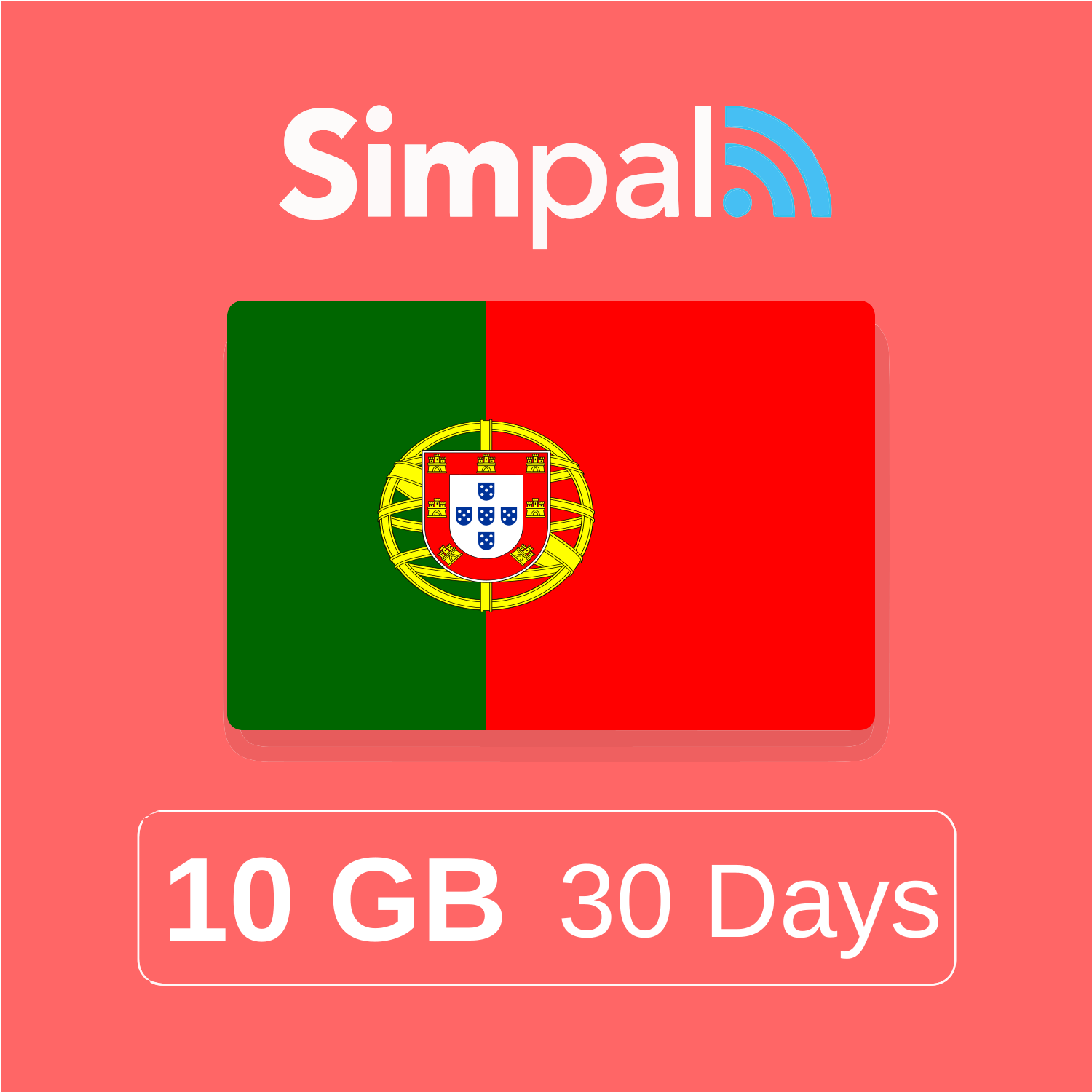 Portugal eSIM - 10GB Data (30 Days)