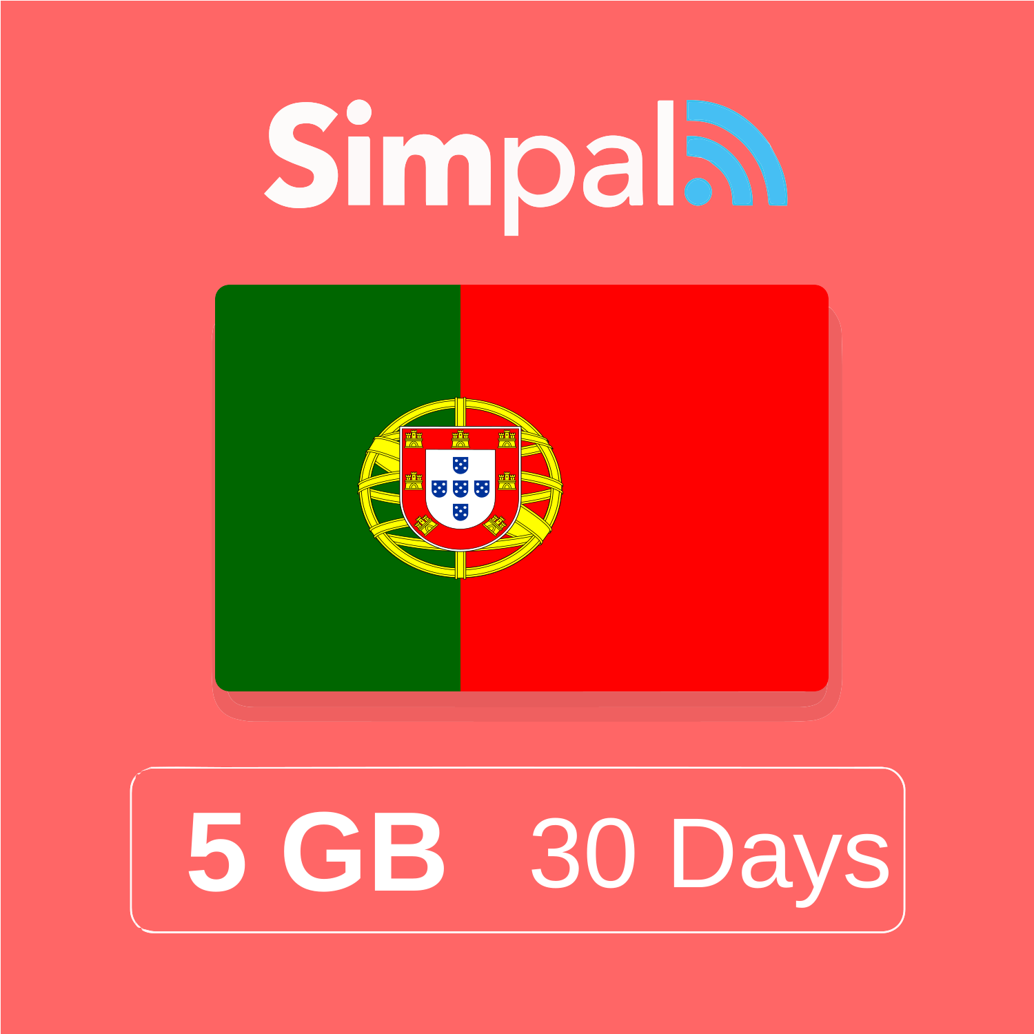 Portugal eSIM - 5GB Data (30 Days)