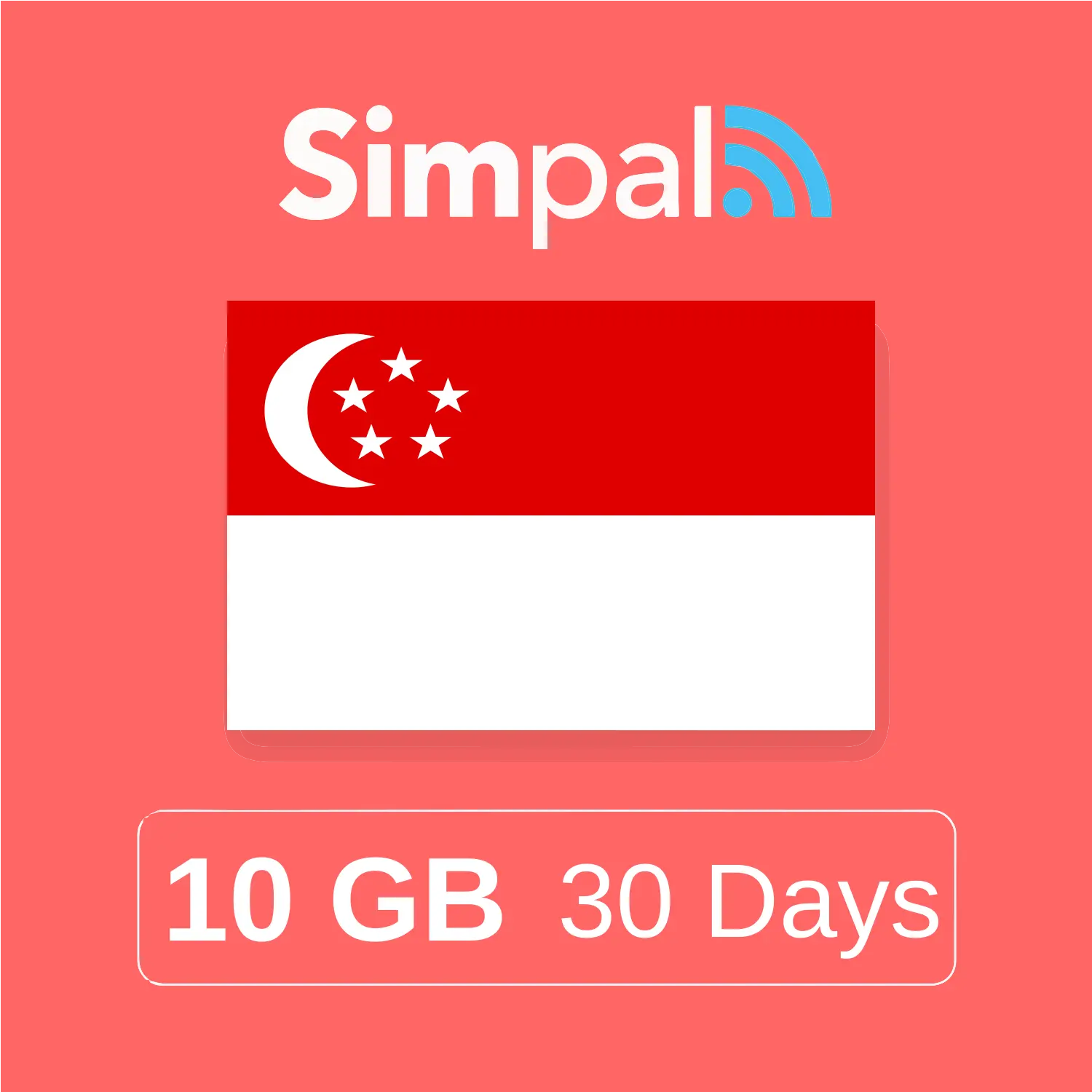 Singapore eSIM - 10GB Data (30 Days)