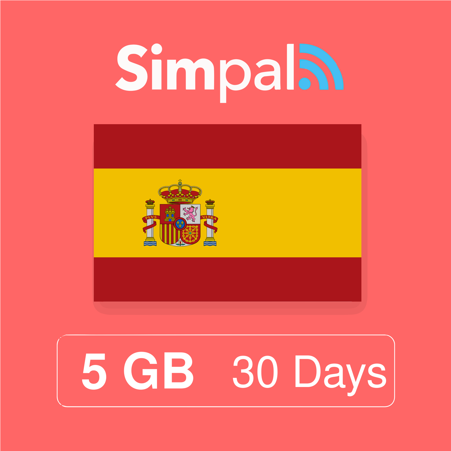 Spain eSIM - 5GB Data (30 Days)