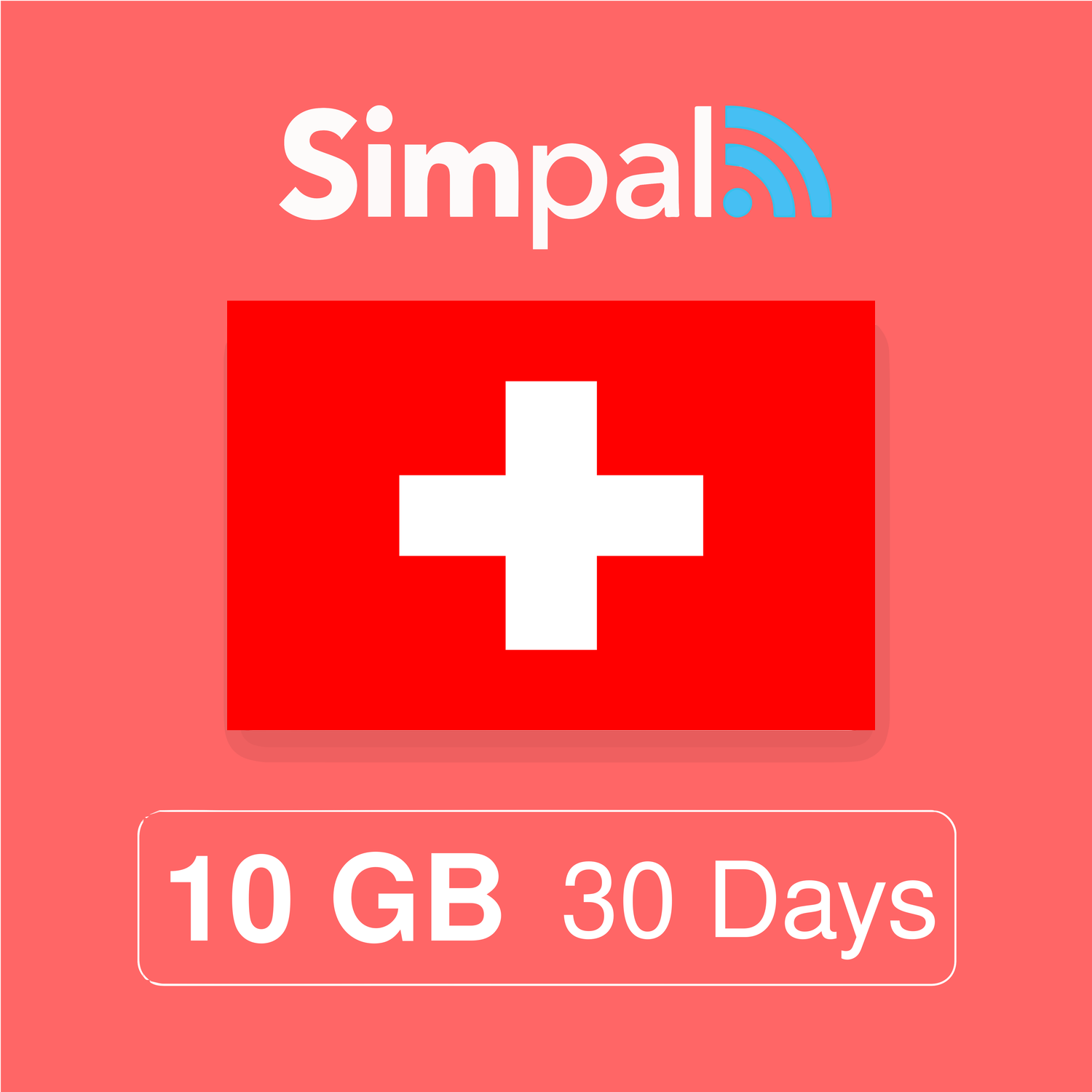 Switzerland eSIM - 10GB Data (30 Days)