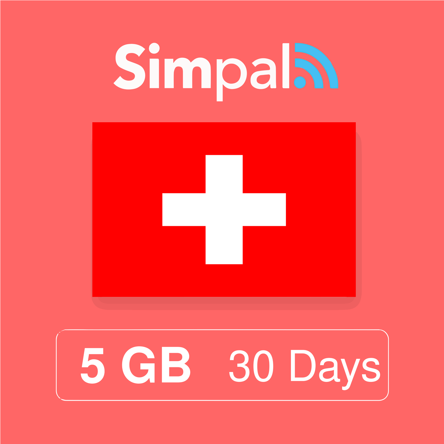 Switzerland eSIM - 5GB Data (30 Days)
