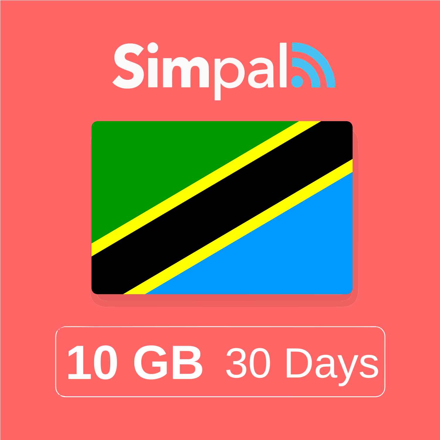 Tanzania eSIM - 10GB Data (30 Days)