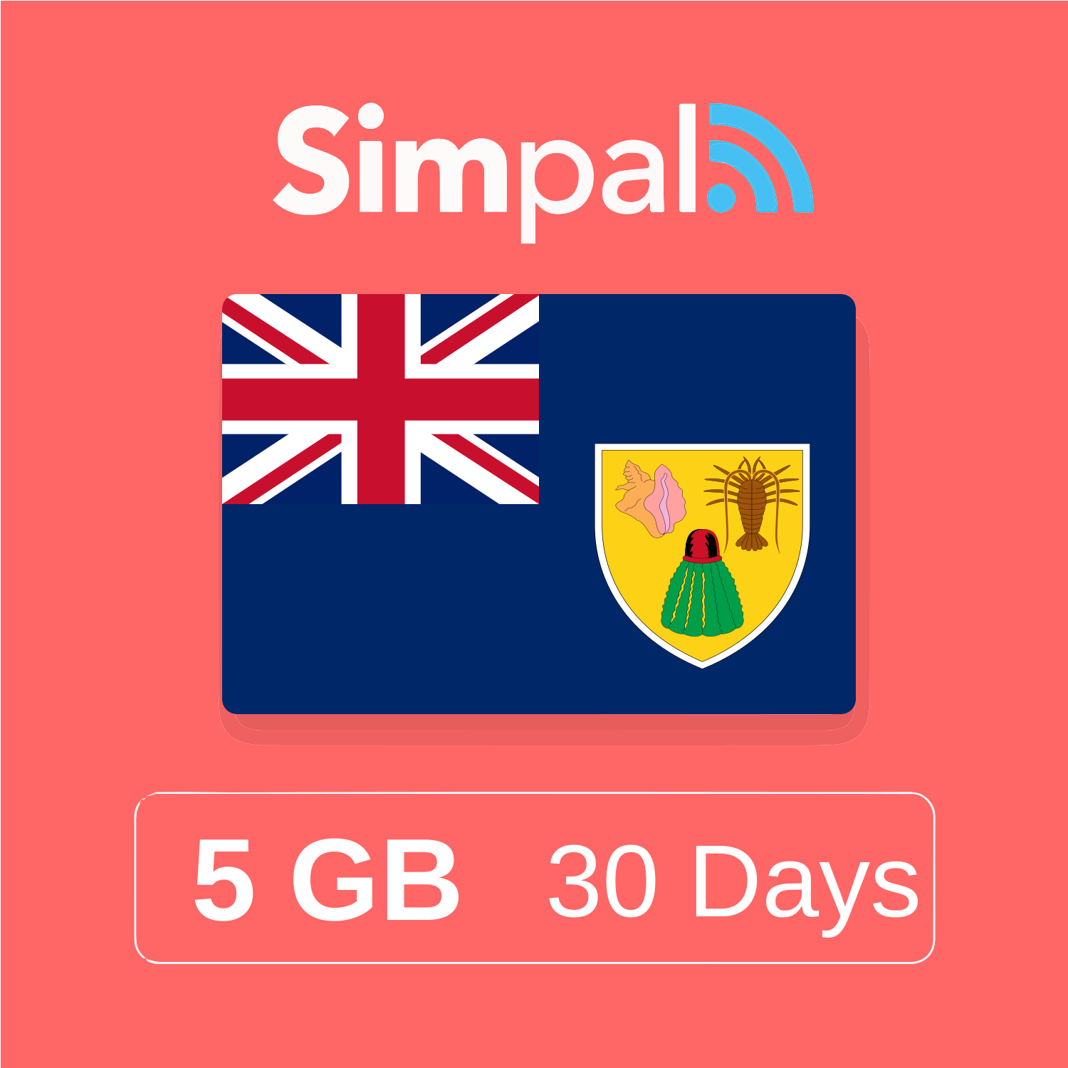 Turks and Caicos Islands eSIM - 5GB Data (30 Days)