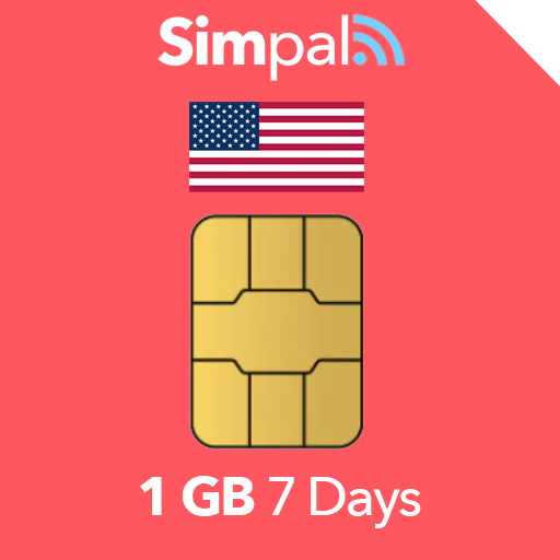 USA eSIM - 1GB Data (7 Days)